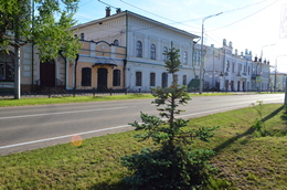 Город Енисейск Красноярский край, улица им. В. И. Ленина (Большая).